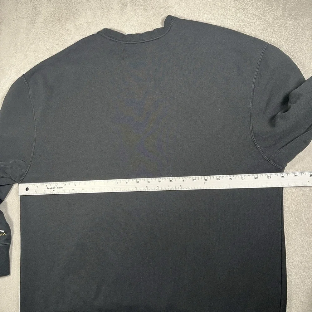 Jordan Mens Jumpman Fleece Crewneck Sweatshirt XL Black DA7194-010 Pullover